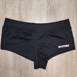 RARE Hooters black cheeky shorts!!!